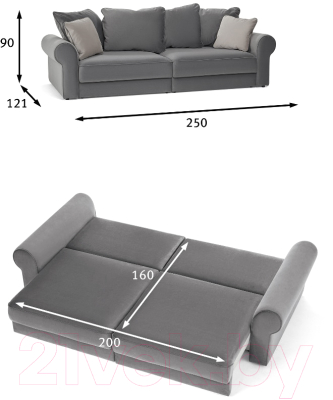 Диван Moon Trade Флоренция 114 / 80343651