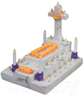 Декорация для аквариума Aqua Della Dia De Los Muertos Grave 2 / 234/466650 (серый) - фото