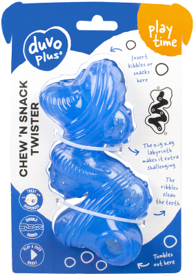 Игрушка для собак Duvo Plus Чистые зубки / 12435/DV