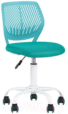 Кресло детское Stool Group Анна / CARNATION TURQUOISE (бирюзовый) - фото