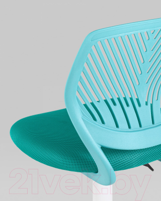Кресло детское Stool Group Анна / CARNATION TURQUOISE (бирюзовый)