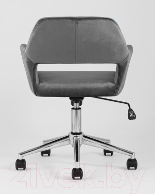 Кресло офисное Stool Group Ross (велюр серый)