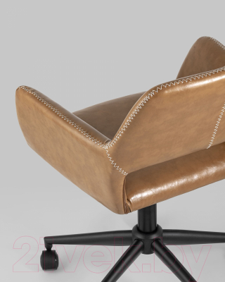 Кресло офисное Stool Group Филиус (экокожа коричневый)