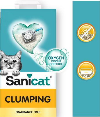 Наполнитель для туалета Sanicat Clumping Unscente
