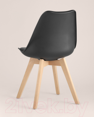 Стул Stool Group Frankfurt New / Y863 (черный/деревянные ножки)