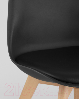 Стул Stool Group Frankfurt New / Y863 (черный/деревянные ножки)