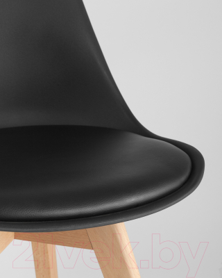 Стул Stool Group Frankfurt New / Y863 (черный/деревянные ножки)