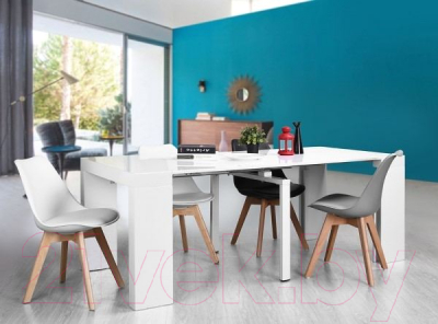 Стул Stool Group Frankfurt New / Y863 (черный/деревянные ножки)