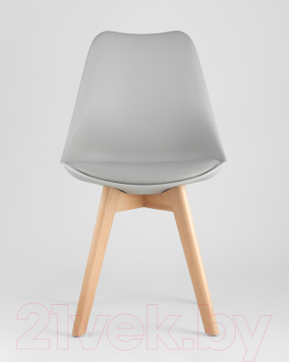 Стул Stool Group Frankfurt New / Y863 (серый/деревянные ножки)
