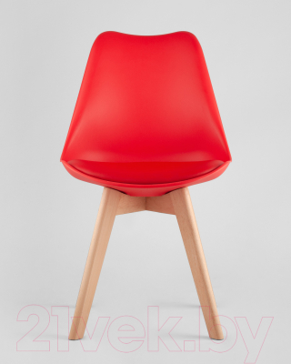 Стул Stool Group Frankfurt / Y863 (красный/деревянные ножки)