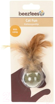 Игрушка для кошек Beeztees Мяч с ароматом кошачьей мяты / 430603