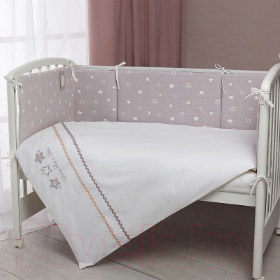 Комплект постельный для малышей Perina Toys. Звезды / ТС6-01.1