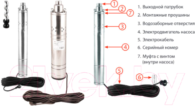 Скважинный насос Jemix ВН-3-110-32