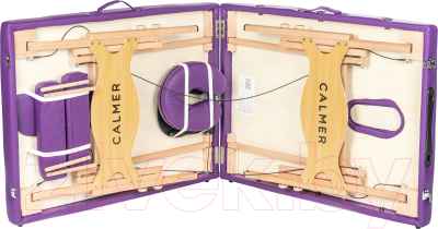 Массажный стол Calmer Bamboo Two 70 (бежевый) Массажный стол Calmer Bamboo Two 70 (бежевый)