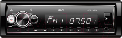 Бездисковая автомагнитола ACV AVS-916BW - фото