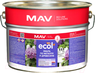 Эмаль MAV Ecol ПФ-115 - фото