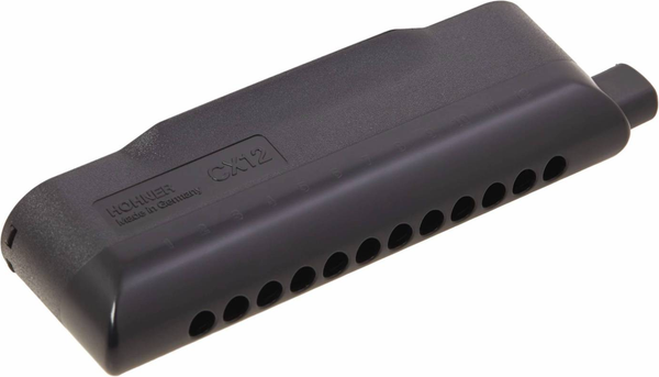 Губная гармошка Hohner CX 12 Black 7545/48 G / M754510