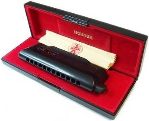 Губная гармошка Hohner CX 12 Black 7545/48 G / M754510