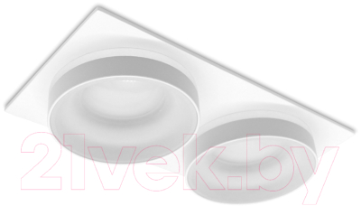 Точечный светильник Ambrella TN318/2 SWH - фото
