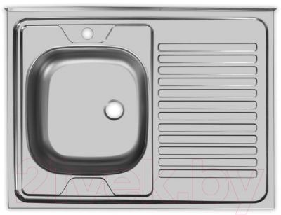 Мойка кухонная Ukinox ECO 800.600 L - фото