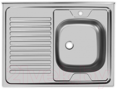 Мойка кухонная Ukinox ECO 800.600 R - фото