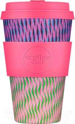 Стакан для горячих напитков Ecoffee Cup Цветок 166 - фото