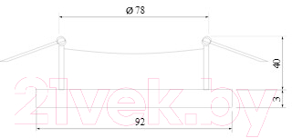 Точечный светильник Elektrostandard 122 MR16