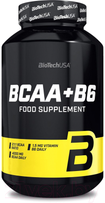 Аминокислоты BCAA BioTechUSA BCAA+B6 / CIB000169 - фото