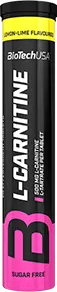 L-карнитин BioTechUSA L-carnitine Effervescent Лимон / CIB000526 - фото