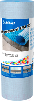 Диффузионная мембрана Mapei Mapeguard UM 35 - фото