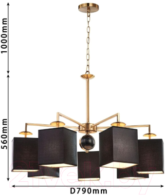 Люстра FAVOURITE Diva 2822-7P