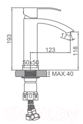 Смеситель Ledeme L71017