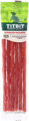 Лакомство для собак TiTBiT Золотая коллекция. Колбаски Кальяри / 18941 - фото