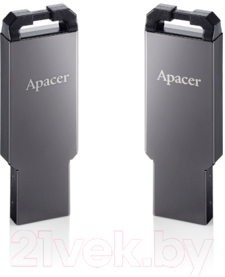 Usb flash накопитель Apacer AH360 64GB Silver (AP64GAH360A-1)