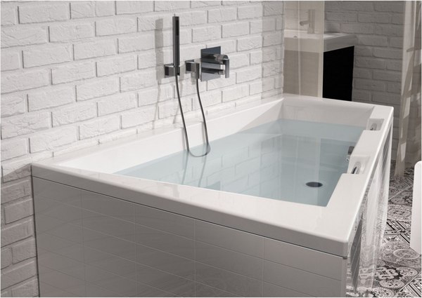 Ванна акриловая Riho Doppio 180 R / BA90005