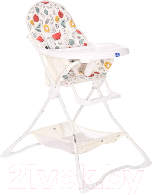 Стульчик для кормления Lorelli BonBon White Fruits / 10100312134 - фото