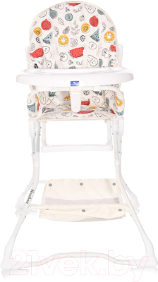 Стульчик для кормления Lorelli BonBon White Fruits / 10100312134