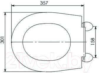 Сиденье для унитаза Уклад СУ 83.07.80