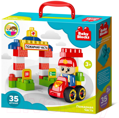 Конструктор Десятое королевство Пожарная часть / 3907