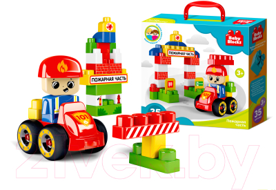 Конструктор Десятое королевство Пожарная часть / 3907