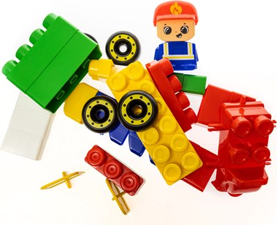 Конструктор Десятое королевство Пожарная часть / 3907