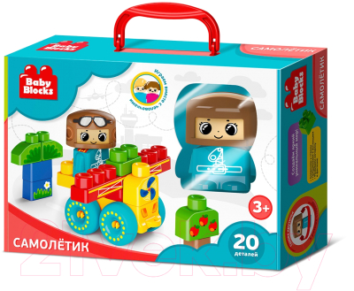 Конструктор Десятое королевство Самолетик / 3911 - фото