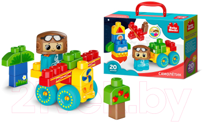 Конструктор Десятое королевство Самолетик / 3911