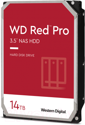 Жесткий диск Western Digital Red Pro 14TB (WD141KFGX) - фото