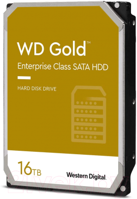 Жесткий диск Western Digital Gold 16TB (WD161KRYZ) - фото