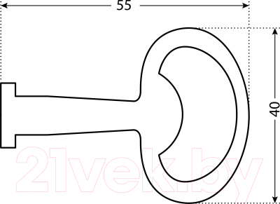 Гаечный ключ Аллюр 705-3 Ф-образный
