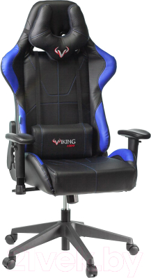 Кресло геймерское Бюрократ Zombie Viking 5 Aero Blue - фото