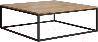 Журнальный столик Loftyhome Мальборк Квадро / mb021302 (дуб) - фото