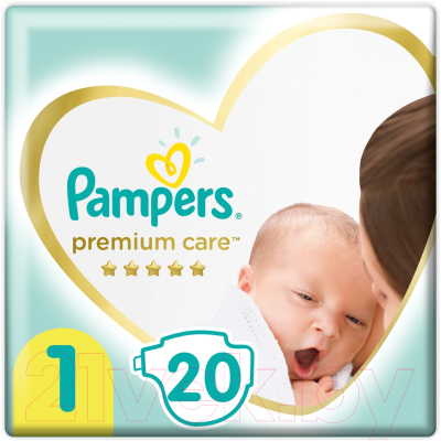 Подгузники детские Pampers Premium Care 1 Newborn - фото