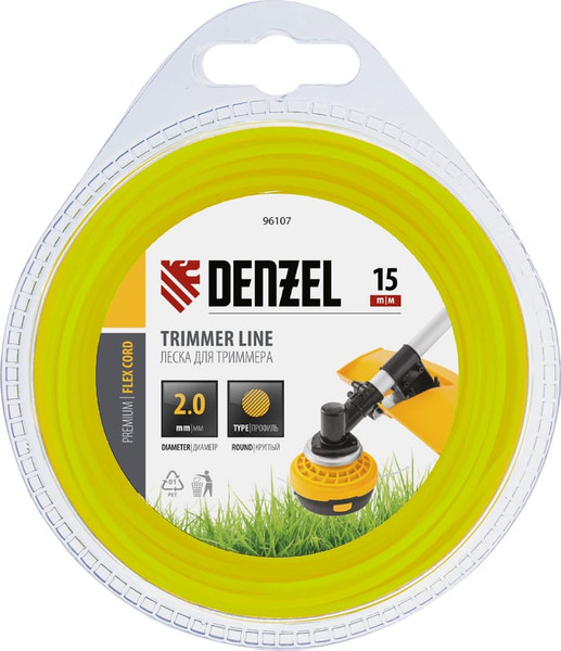 Леска для триммера Denzel 96107